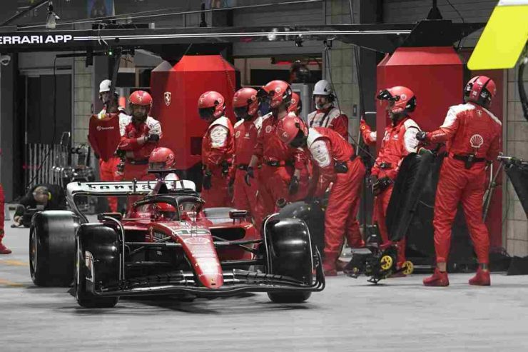 Pit stop Ferrari