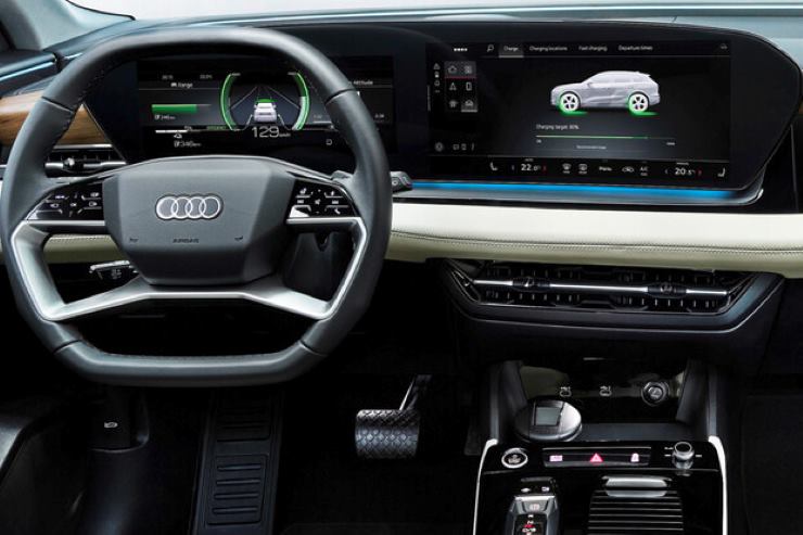 Audi Q6 e-tron, interni